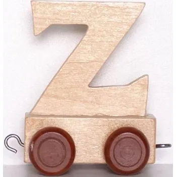 Dekorace do dětského pokoje Vagónek Z hnědá kolečka