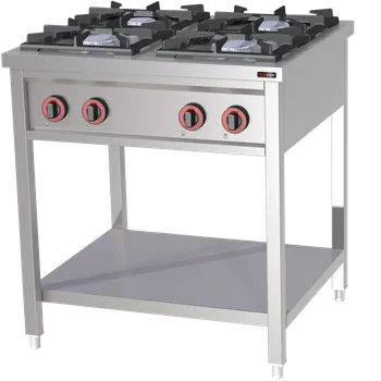 Sporák REDFOX SPF 80 G SPORÁK PLYNOVÝ 4x hořák s PODSTAVCEM