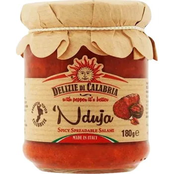 Omáčka Pikantní salám Nduja 180g Delizie di Calabria
