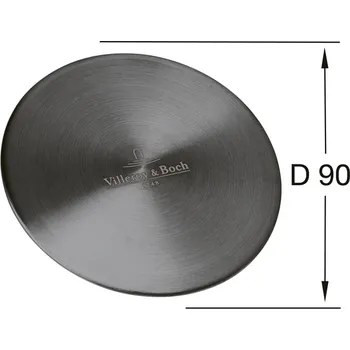 Sifon Příslušenství ke dřezům Villeroy & Boch - krytka odpadu 96241505, antracit 96241505