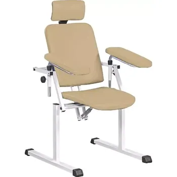 Křeslo OZC - 08 křeslo odběrové se 2 područkami, béžové č. 3