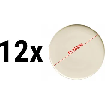 Talíř G.Gastro (12 Kusů) CHEF TASTE OF - Talíř mělký - Ø 32 cm