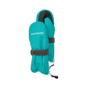 Rukavice Didriksons Biggles Zip Jr peacock green 504197-303 4-6; Modrá rukavice + DÁREK DLE VÝBĚRU!
