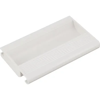 Nábytkové kování StrongBox úchytka, vnitřní zásuvka H204, kulatý reling, bílá (StrongBox úchytka, vnitřní zásuvka H204, kulatý reling, bílá)