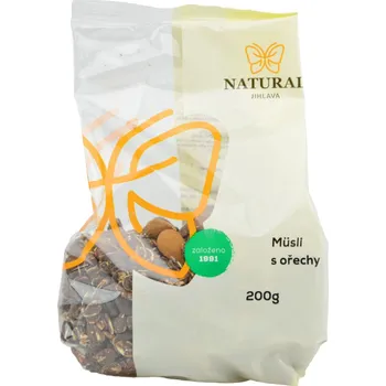 Müsli čoko s ořechy Natural Jihlava 200 g