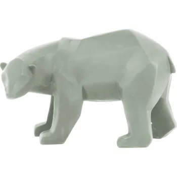 Váza Soška Origami Bear Medvěd 28,5 cm L Present Time (Barva- šedá)