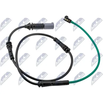 Brzdová destička Výstražný kontakt, opotřebení obložení NTY HCZ-BM-053