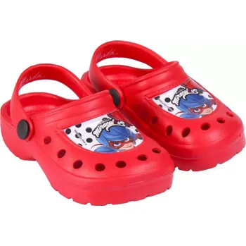Dívčí pantofle Plážové Clogs Ladybug 26/27