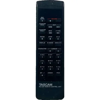 Dálkový ovladač TASCAM RC-D20 - kompatibilní značkový dálkový ovladač General