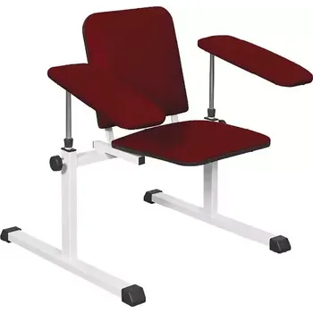 Jídelní židle OZC - 07 židle odběrová se 2 područkami, vínová č.18