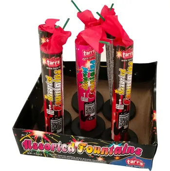 Zábavní pyrotechnika Pyrotechnika Fontána 5" Assorted Fountain 6ks