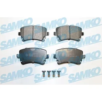 Brzdová destička Sada brzdových destiček, kotoučová brzda SAMKO 5SP1398
