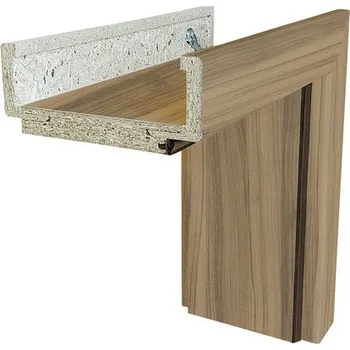 Zárubeň Obložková zárubeň Solodoor 90 P šířka 150 mm ořech