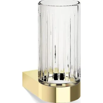 Držák na kartáček Decor Walther, Pohár na zubní kartáčky Century vlnkovací nástěnný zlatý - Formadore