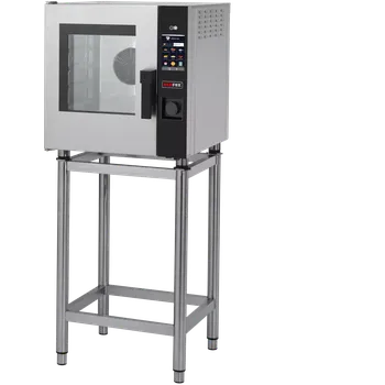 konvektomat Konvektomat elektrický 5x GN 2/3, 4,8 kW, nástřik, dotykový, automatická mytí, levé dveře | REDFOX - MPD 0523 X ELAM