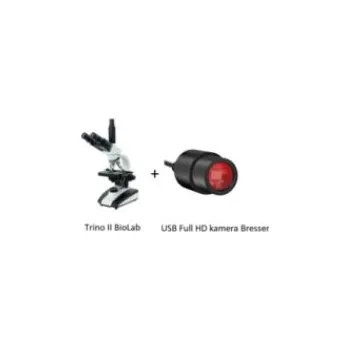 Mikroskop Trino BioLab II 40-1000x s FULL HD USB kamerou (výzkum, školství, veterina)