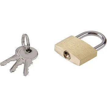 Visací zámek Zámek visací WESTBERG mosazný 25mm 23025