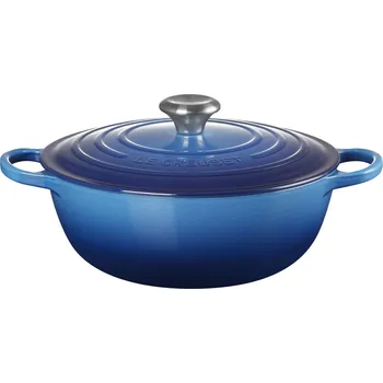 Pánev Le Creuset, Hrnec La Marmite Signature 28 cm tmavá modř - Formadore
