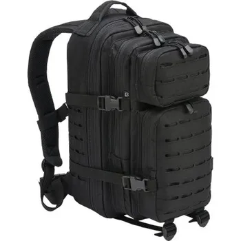 turistický batoh Batoh US Cooper LaserCut Medium, 25 L, Brandit, černý