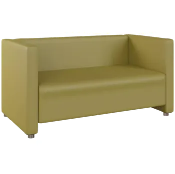 Sedací souprava MIRA 2 pohovka, koženka zelinkavá