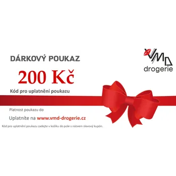 Rám na obraz Dárkový poukaz elektronicky na nákup zboží na e-shopu v hodnotě 200,-Kč