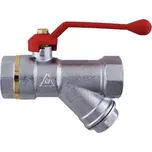 Kulový kohout s filtrem 1'' FF s pákou