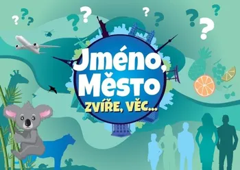 Desková hra Nakladatelství BOOKMEDIA Jméno, město, zvíře, věc