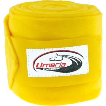 Ochrana nohy a ocasu AMA Fleecové bandáže Umbria 4m (4ks) Barva: vínová