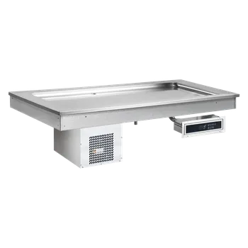 Výdejní vana chladicí GN 4-1/1 - 30 mm drop-in | RM - SL LIME+ 4