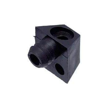 Nábytkové kování Upevňovací element černý (Upevňovací element černý)