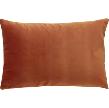 Polštář Hübsch, Polštář Hübsch sametový 40 x 60 cm jantarový - Formadore