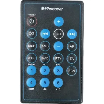 PHONOCAR VM304 - kompatibilní značkový dálkový ovladač General