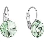 Náušnice Rivoli se Swarovski Elements Chrysolite 12 mm
