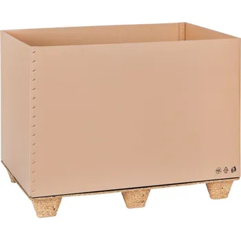 Obalový materiál Eobaly.cz Přepravní EUROBOX 1200x800x700 mm 7VVL bez horních klop 10 ks