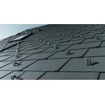 Střešní krytina Prefa falcovaný šindel DS.19 STUCCO / P.10 tmavě hnědá, hliníková bal/5ks, 1m2/8ks (480x262mm)