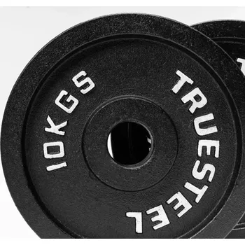 TRUESTEEL Litinové kotouče: 5 - 25 kg 10 kg