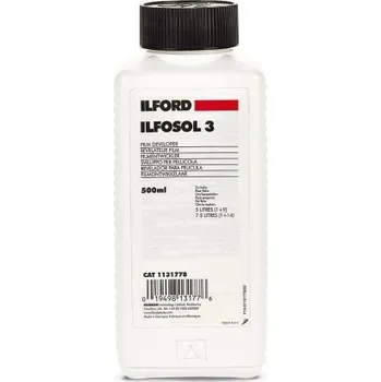 Fotografická chemikálie ILFOSOL 3 / 500 ml, černobílá negativní vývojka, ILFORD