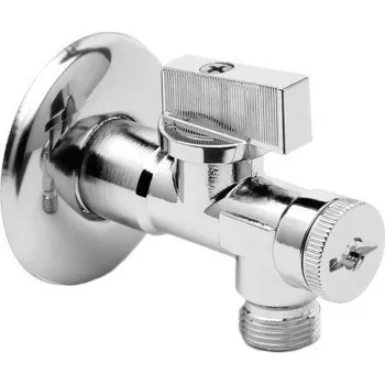 Arco Rohový ventil A-80 1/2"x1/2" s filtrem, anticalc, chrom, 02400MAC