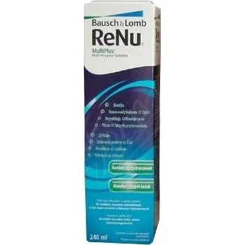 Roztok na kontaktní čočky Bausch&amp;Lomb ReNu MultiPlus Multi-Purpose Sol.240ml