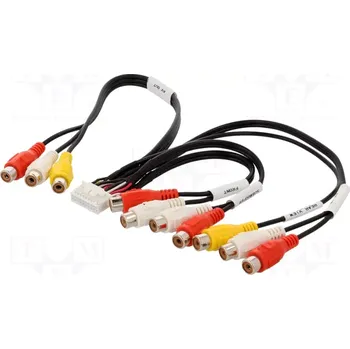 Auto Hi-Fi Konektor; RCA; Kenwood; PIN: 20 KVT