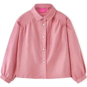 Chlapecká mikina vidaXL Dětská halenka s lampionovými rukávy starorůžová 92 [15101]