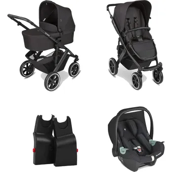 Kočárek ABC DESIGN Salsa 4 Air set s autosedačkou Tulip - Classic Ink 2024