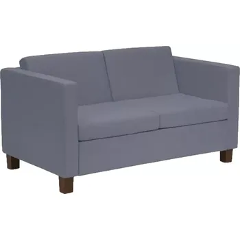 Sedací souprava BOGA - 2 sedací souprava, koženka SK 1 - koženka stříbrná