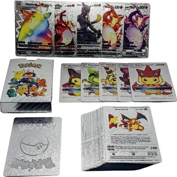 Sběratelská karetní hra Pokémon Sběratelský box Silver VMax 55 ks