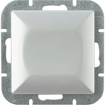 vypínač Abex Vypínač WP-1P č. 1, jednopólový barva: stříbrná