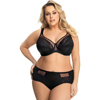 Dámské oblečení Gorsenia K442 Luisse barva: černá 4XL