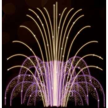 Vánoční osvětlení Polamp POL-2976 - 3D dekorace - Fontána - 600 x 600 cm