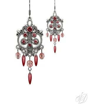 Náušnice Náušnice korálkové 1248 Originální bižuterie