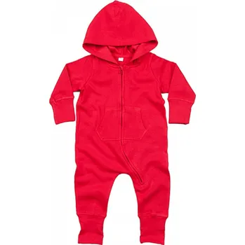 Chlapecká zimní kombinéza Babybugz Jednovrstvý dětský overal z mimořádně měkkého úpletu 250 g/m Barva: Red, Velikost: 12-18 měsíců BZ25