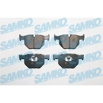 Brzdová destička Sada brzdových destiček, kotoučová brzda SAMKO 5SP1472